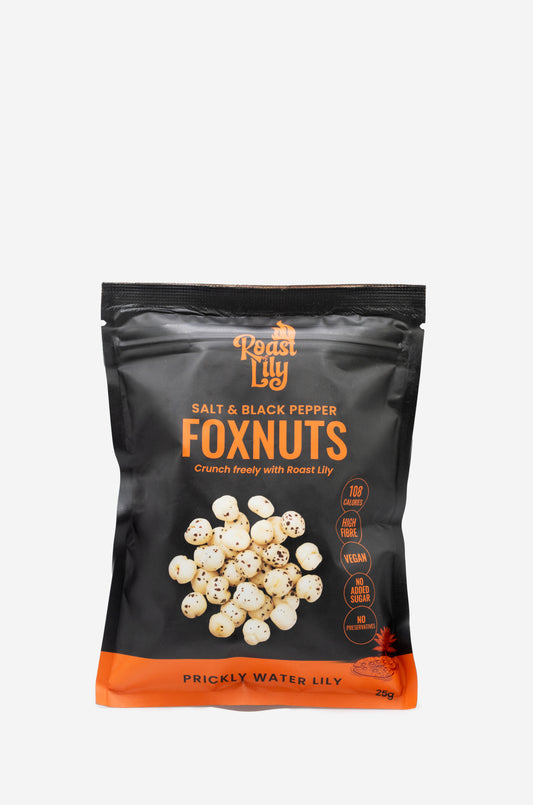 Salt & Black Pepper Foxnuts